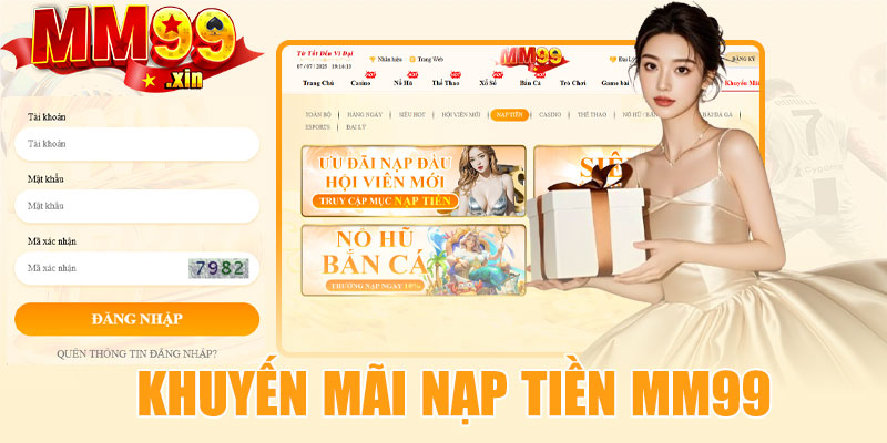 Khuyến mãi giao dịch nạp tiền MM99