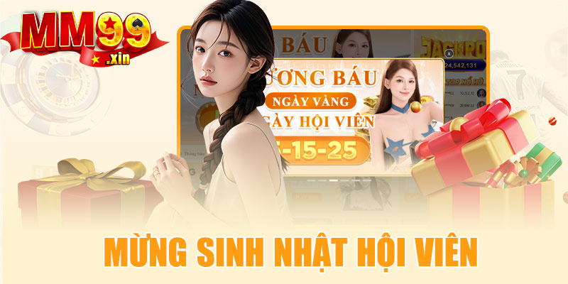 Mừng sinh nhật hội viên